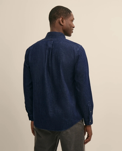 Archival Denim Shirt in Cotton Twill, image 3