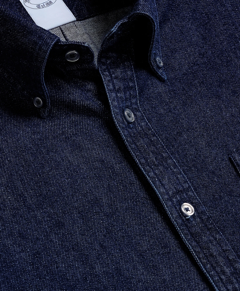 Archival Denim Shirt in Cotton Twill, image 5