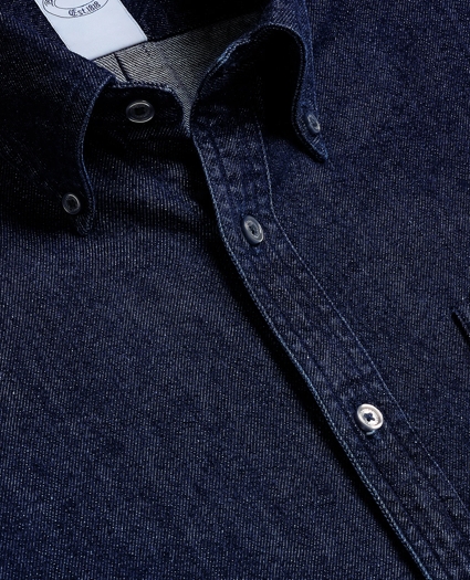 Archival Denim Shirt in Cotton Twill, image 5