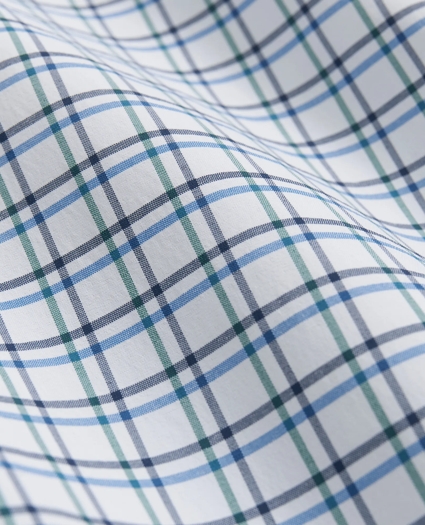 Performance Series Stretch Button-Down Collar, Graph Check Sport Shirt, image 3