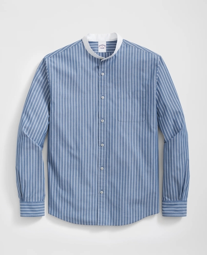 Friday Shirt, Poplin  Double Striped, image 1