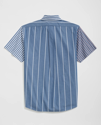 Friday Shirt, Short-Sleeve Poplin Fun Stripe, image 4