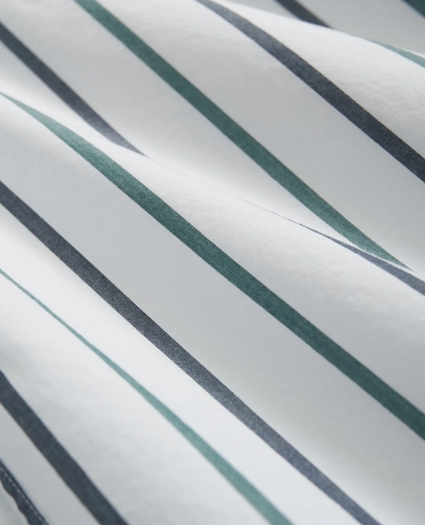 Friday Shirt, Short-Sleeve Poplin  Alternating Stripe, image 3