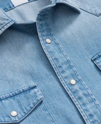 Western Denim Sport Shirt, image 2