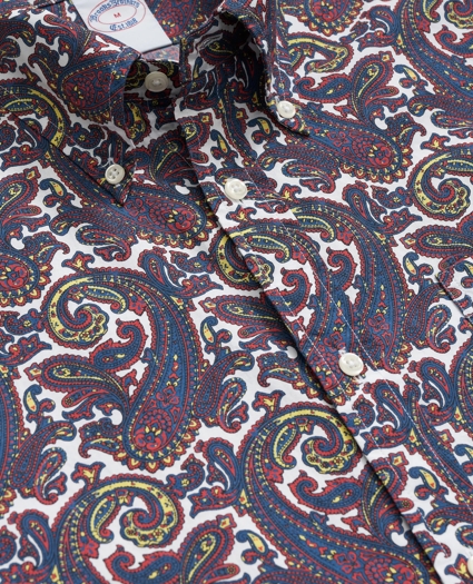 Friday Shirt, Poplin Paisley, image 2