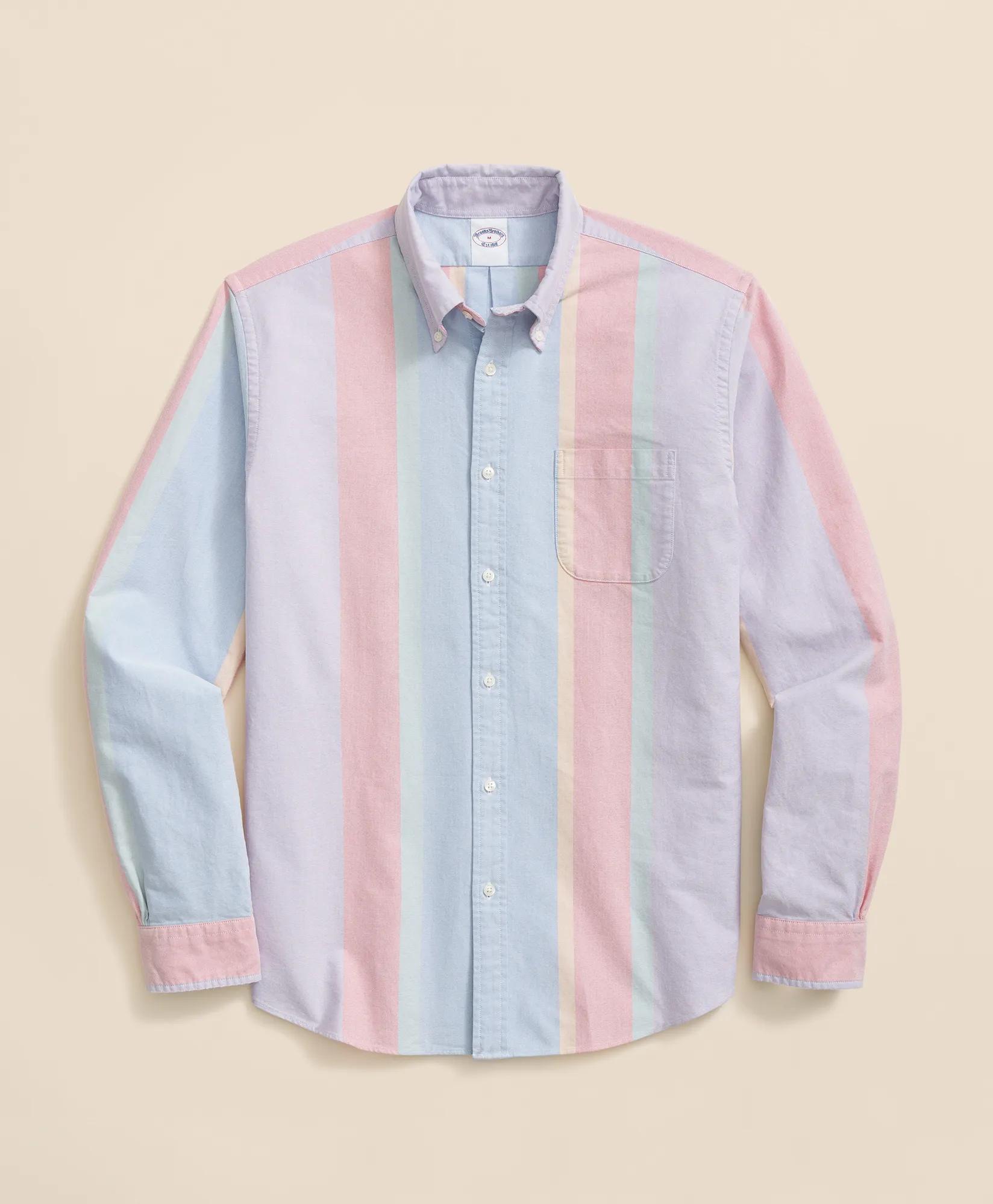 Friday Shirt, Oxford Awning Stripe, image 1