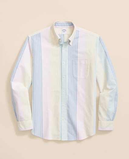 Friday Shirt, Oxford Multi Archive Stripe, image 1