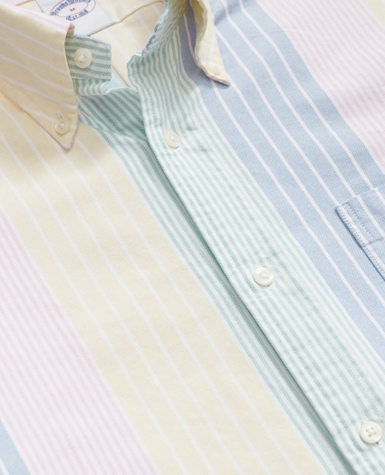 Friday Shirt, Oxford Multi Archive Stripe, image 2