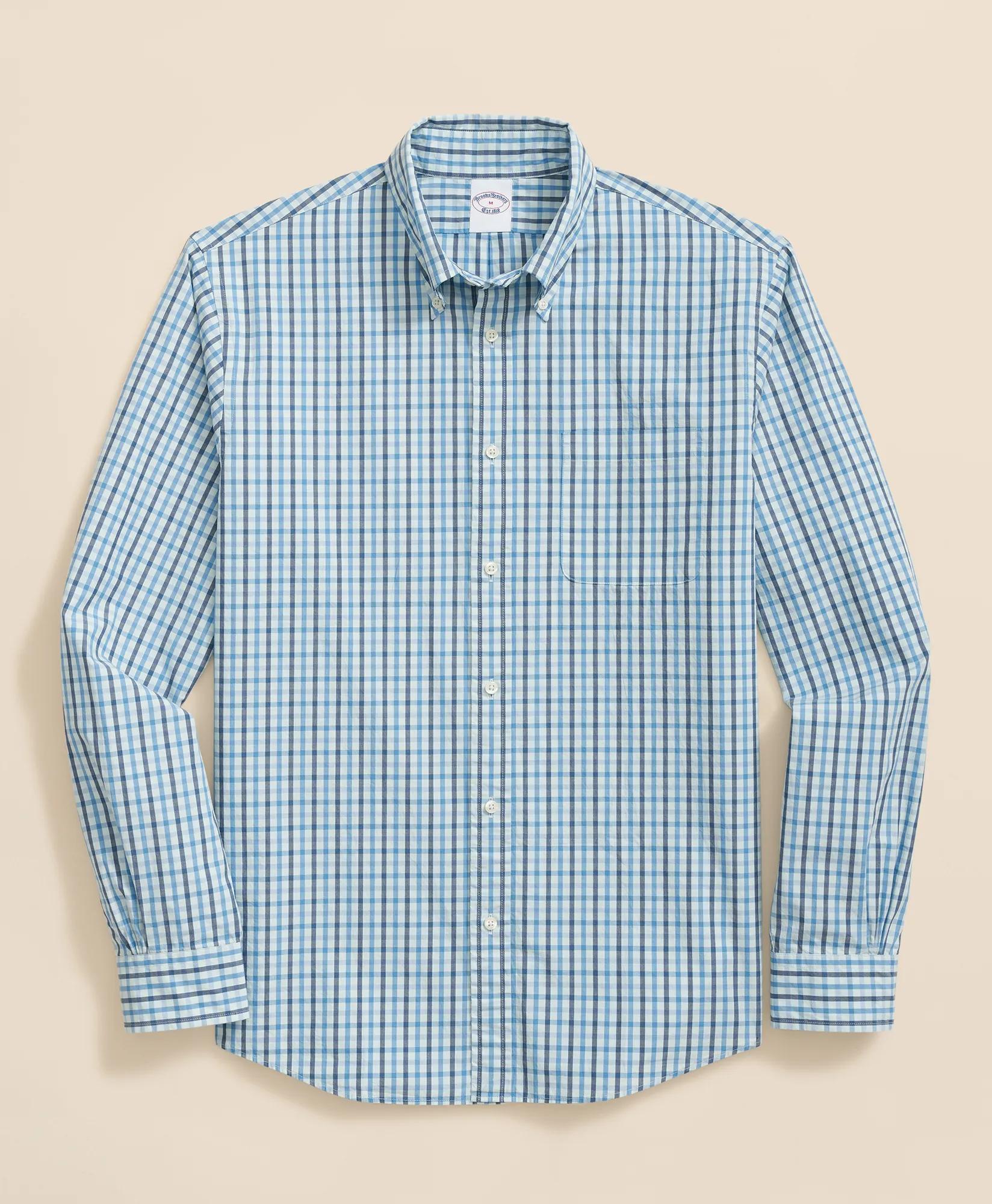 Friday Shirt, Poplin Windowpane, image 1