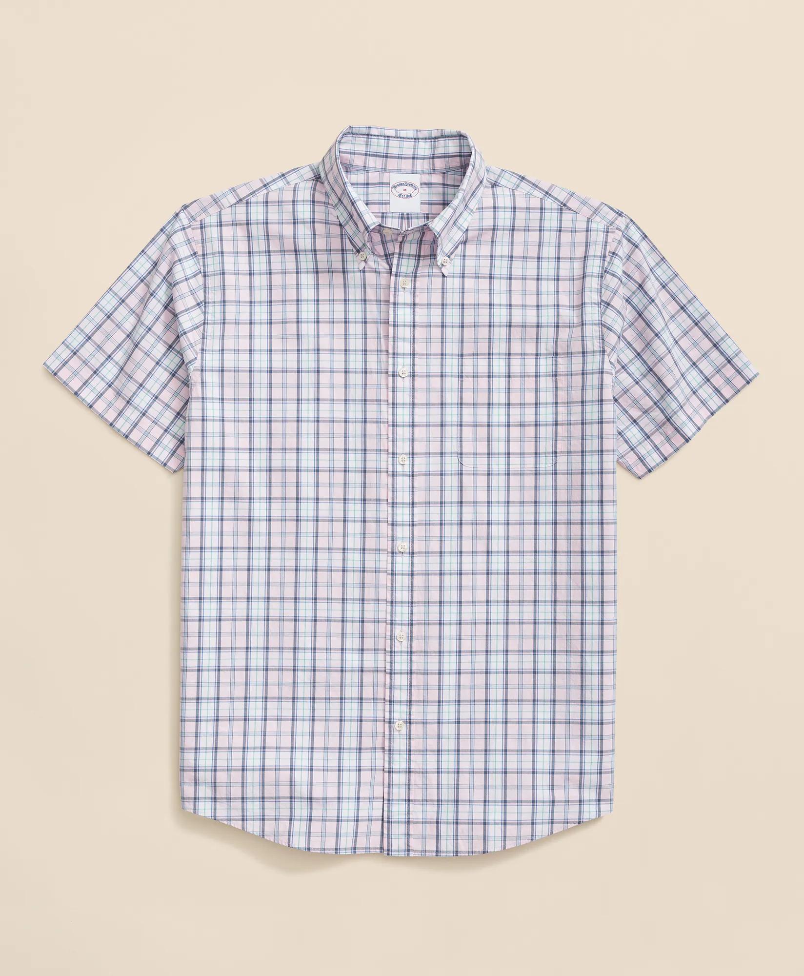 Friday Shirt, Short-Sleeve Poplin Plaid, image 1