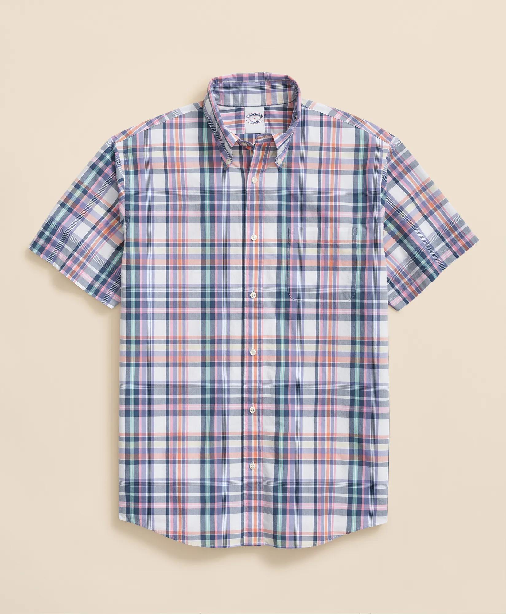 Friday Shirt, Short-Sleeve Poplin Plaid, image 1