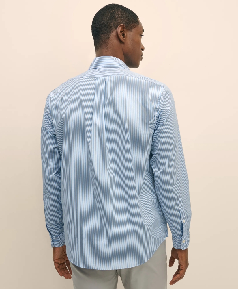 Performance Series Stretch Polo Button-Down Collar, Candy Stripe Sport Shirt, image 4