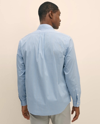 Performance Series Stretch Polo Button-Down Collar, Candy Stripe Sport Shirt, image 4