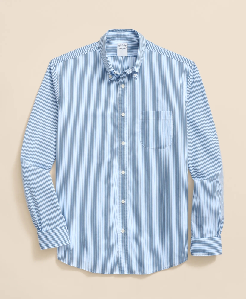 Performance Series Stretch Polo Button-Down Collar, Candy Stripe Sport Shirt, image 5