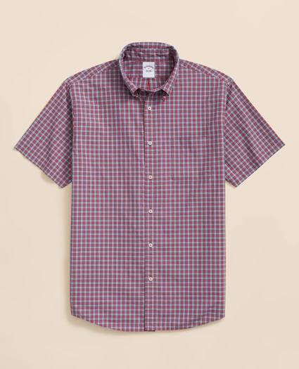 Friday Shirt, Poplin Short-Sleeve Checks, image 1
