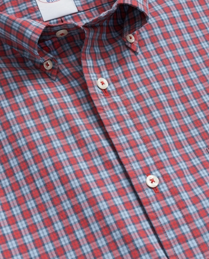 Friday Shirt, Poplin Short-Sleeve Checks, image 2