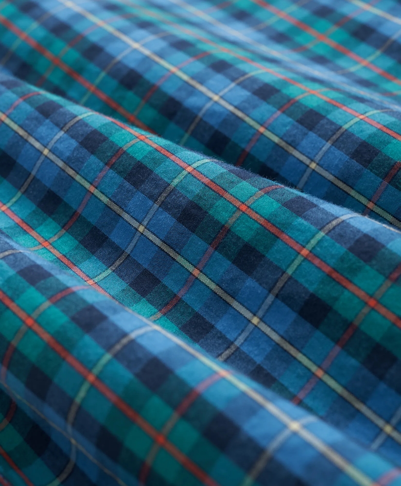 Friday Shirt, Poplin Short-Sleeve Tartan, image 3