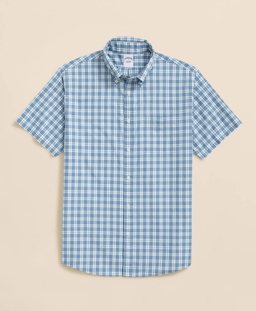 Friday Shirt, Poplin Short-Sleeve Tattersall