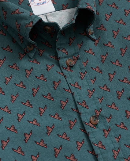 Friday Shirt, Oxford Mallard Print, image 2