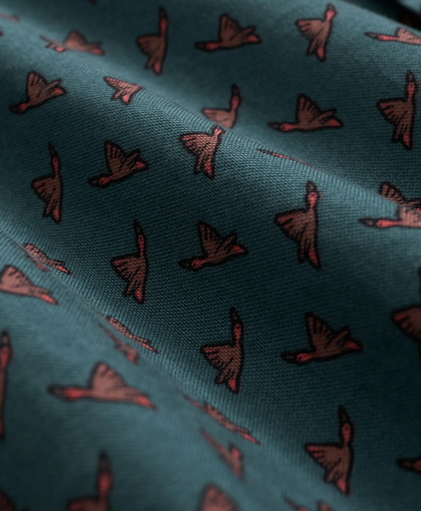 Friday Shirt, Oxford Mallard Print, image 3