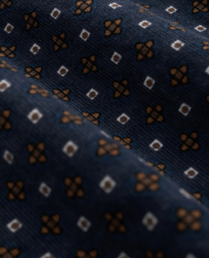 Cotton Corduroy Foulard Sport Shirt, image 3