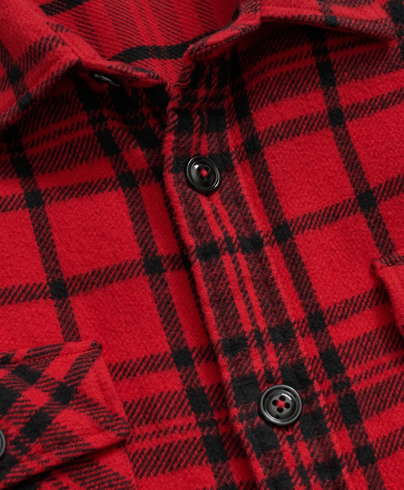 Cotton Plaid Overshirt