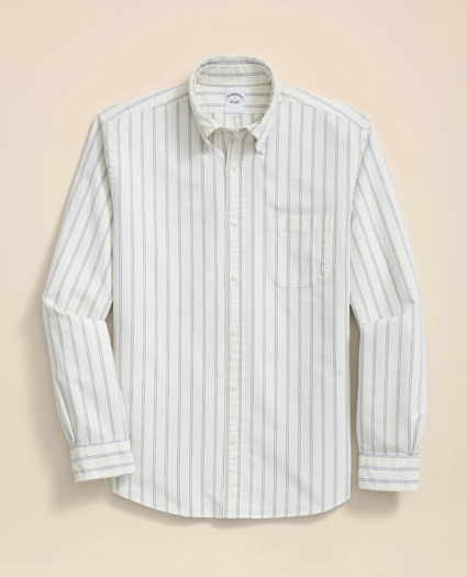Friday Shirt, Oxford Ribbon Stripe, image 1