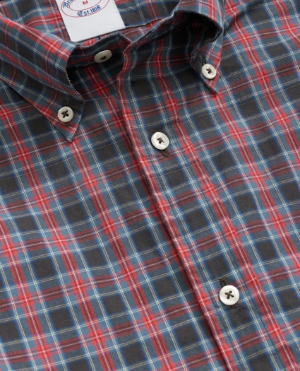 Friday Shirt, Poplin Stewart Tartan, image 2