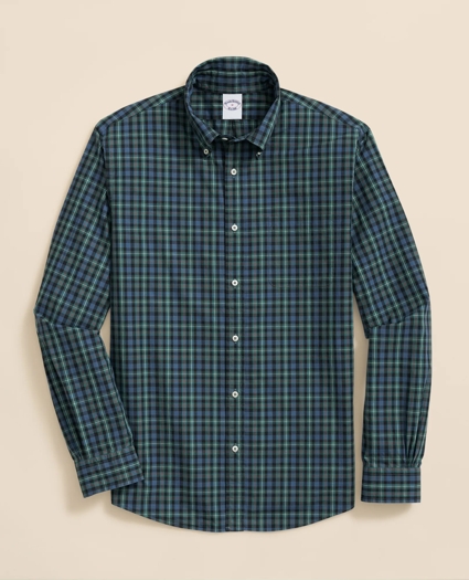 Friday Shirt, Poplin Stewart Tartan, image 1