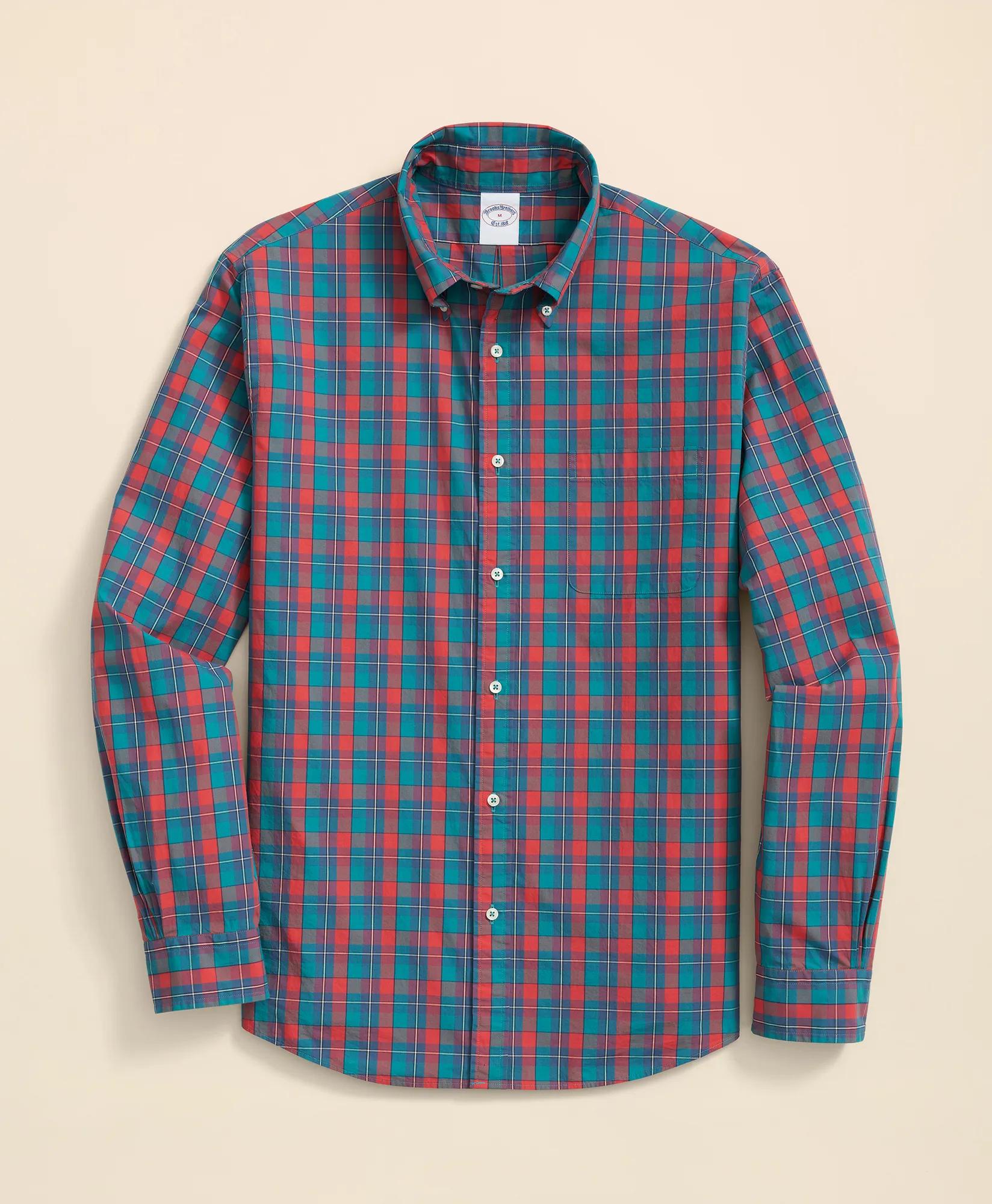Friday Shirt, Poplin Stewart Tartan, image 1