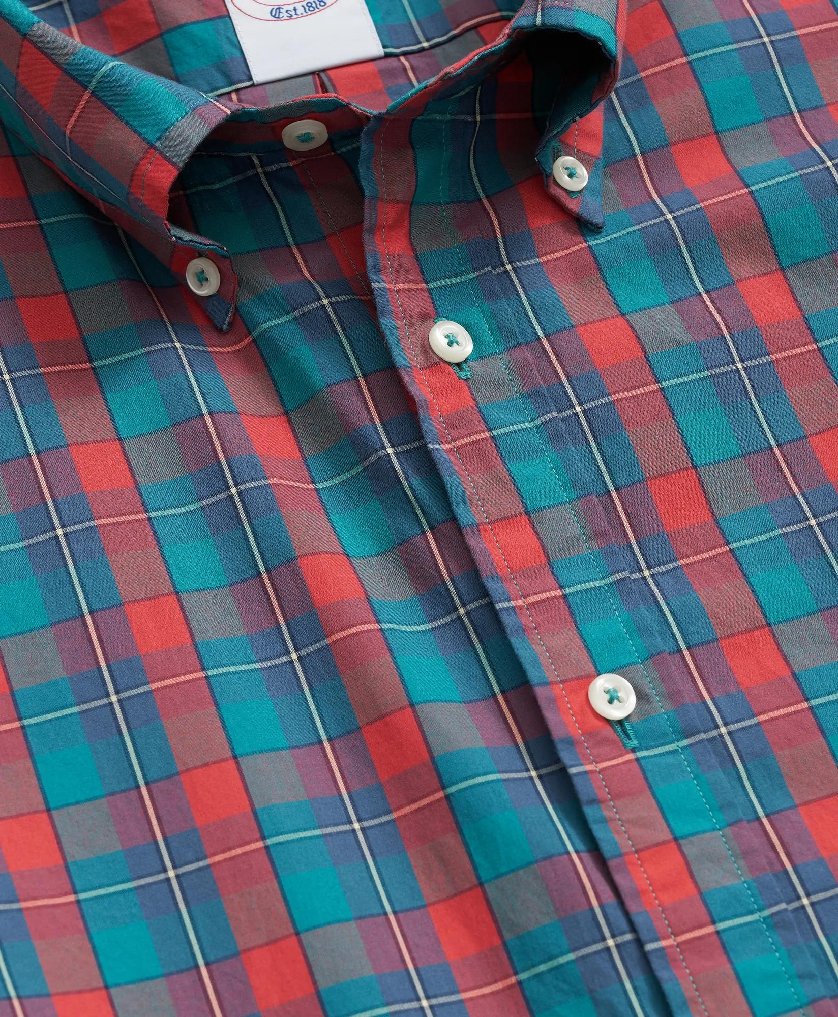 Friday Shirt, Poplin Stewart Tartan, image 2