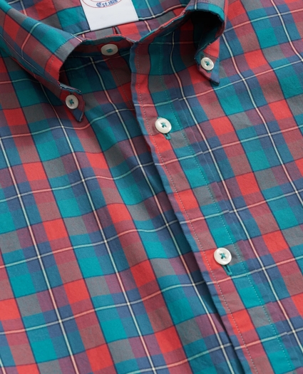 Friday Shirt, Poplin Stewart Tartan, image 2