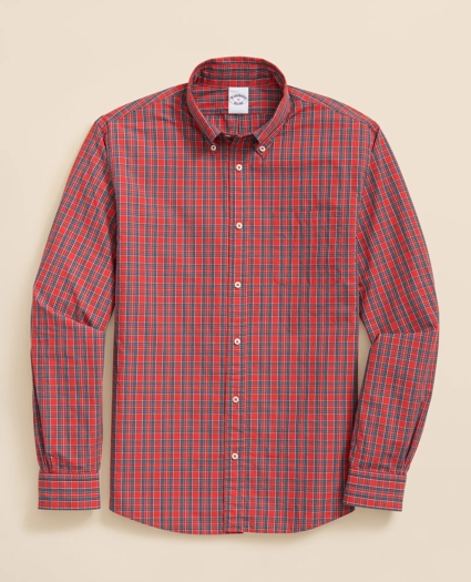 Friday Shirt, Poplin Stewart Tartan, image 1