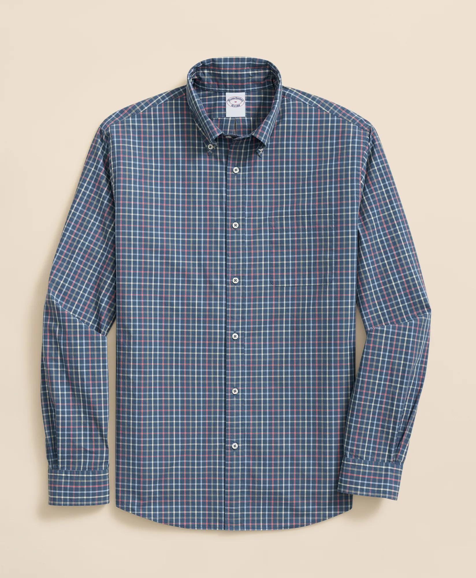 Friday Shirt, Poplin Windowpane, image 1