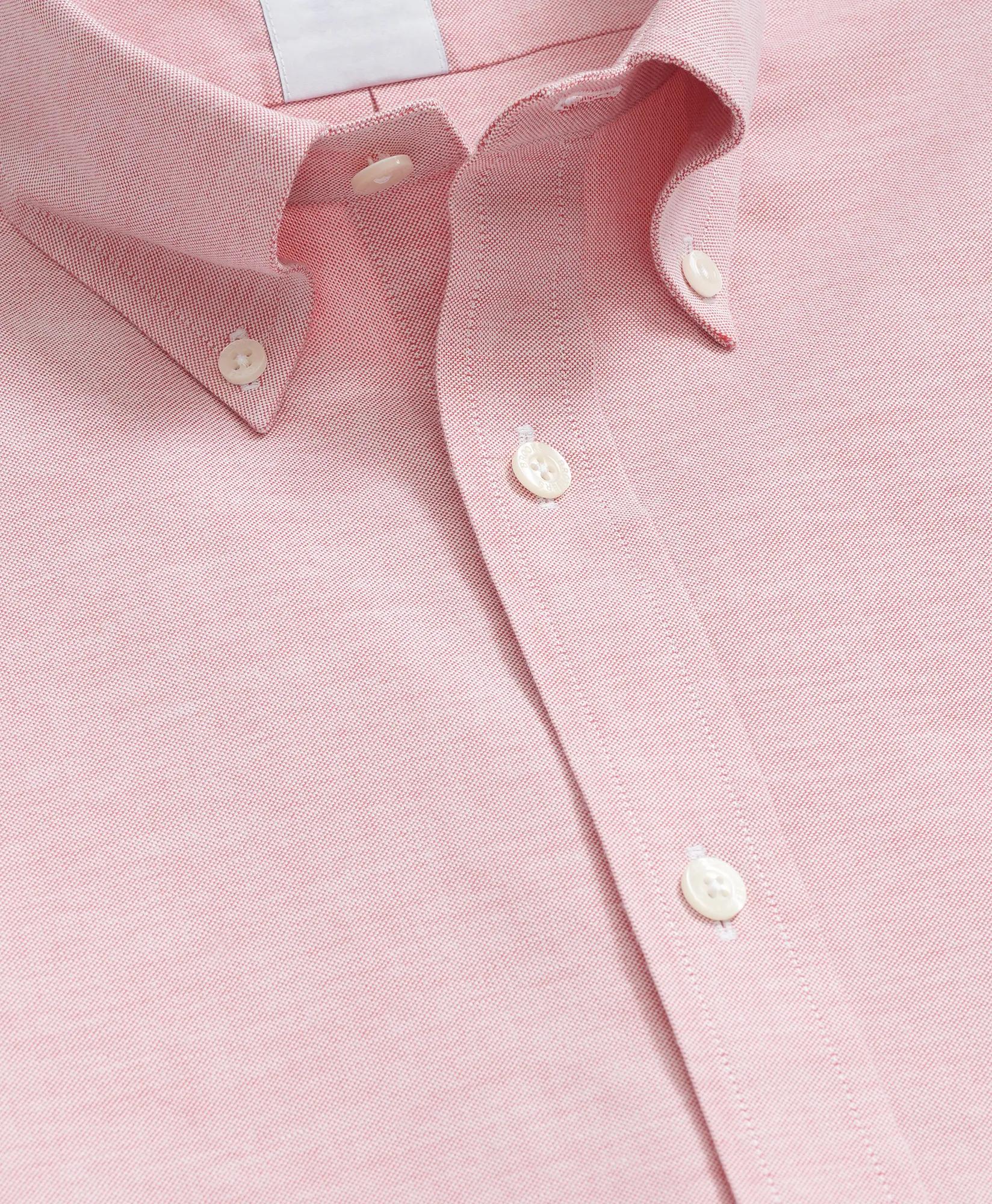 Stretch Non-Iron Oxford Button-Down Collar, Short Sleeve Shirt, image 2