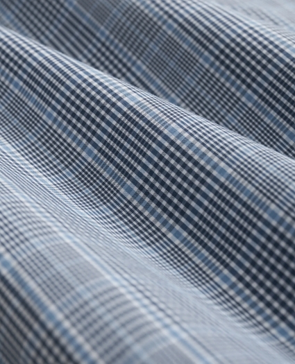 Performance Series Stretch Spread Collar, Glen Plaid Sport Shirt, image 3