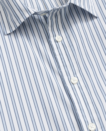 Performance Series Stretch Spread Collar, Striped Sport Shirt, image 2