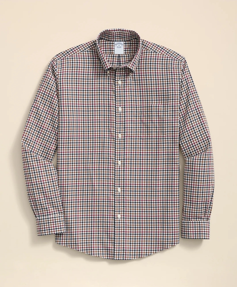 Stretch Supima<sup>®</sup> Cotton Non-Iron Twill Polo Button Down