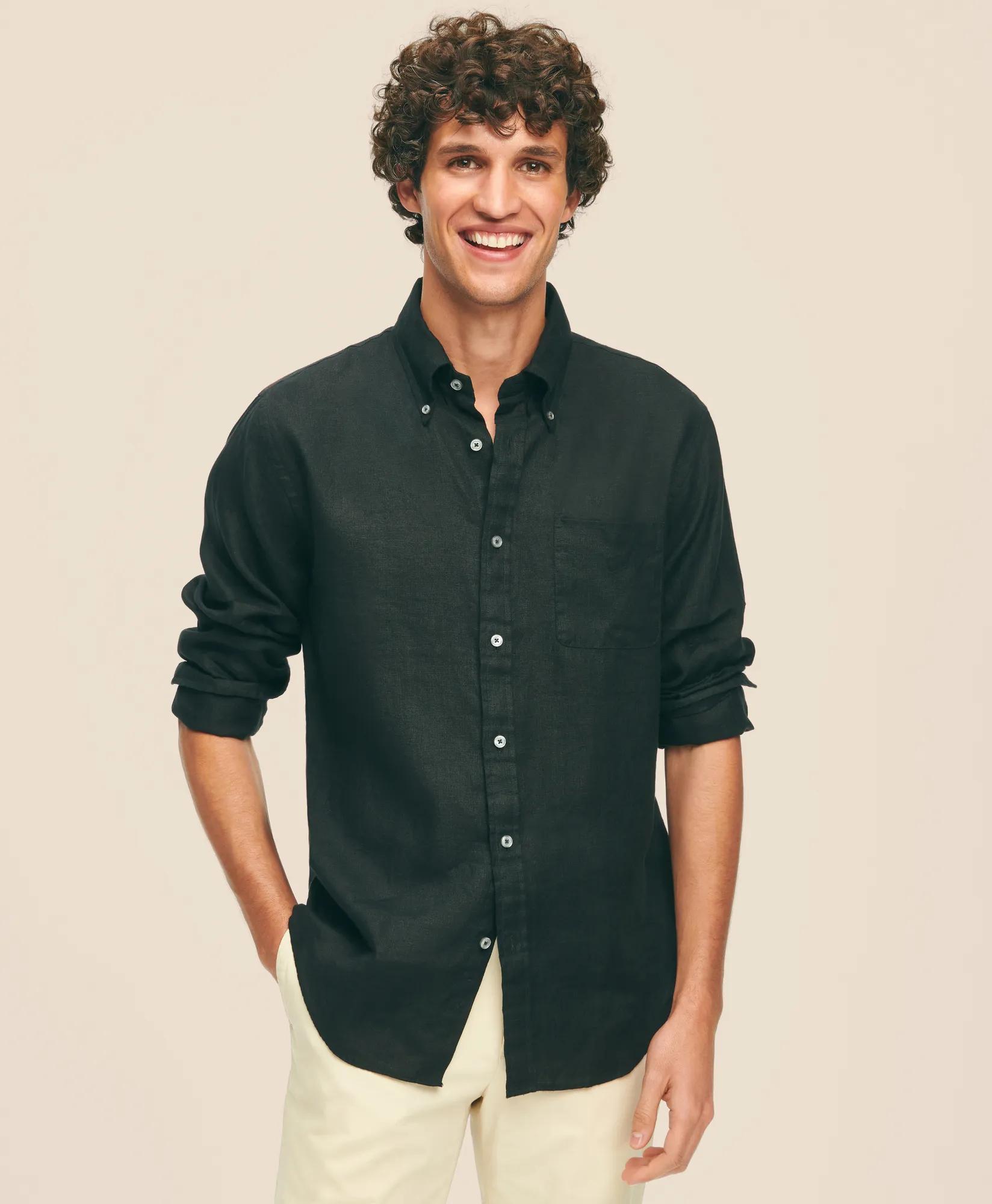 Irish Linen Sport Shirt, image 1