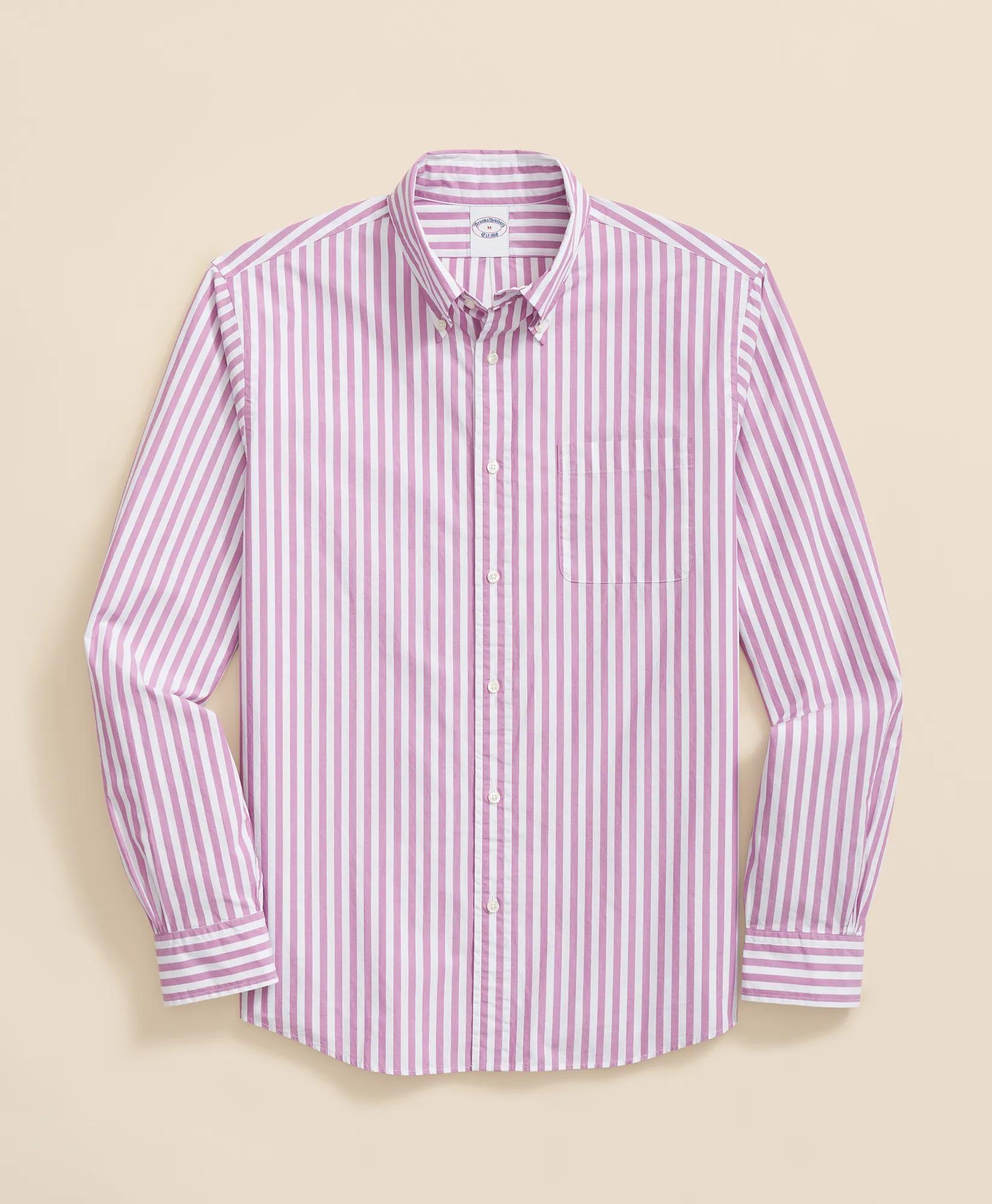 Friday Shirt, Poplin Butcher Striped, image 1