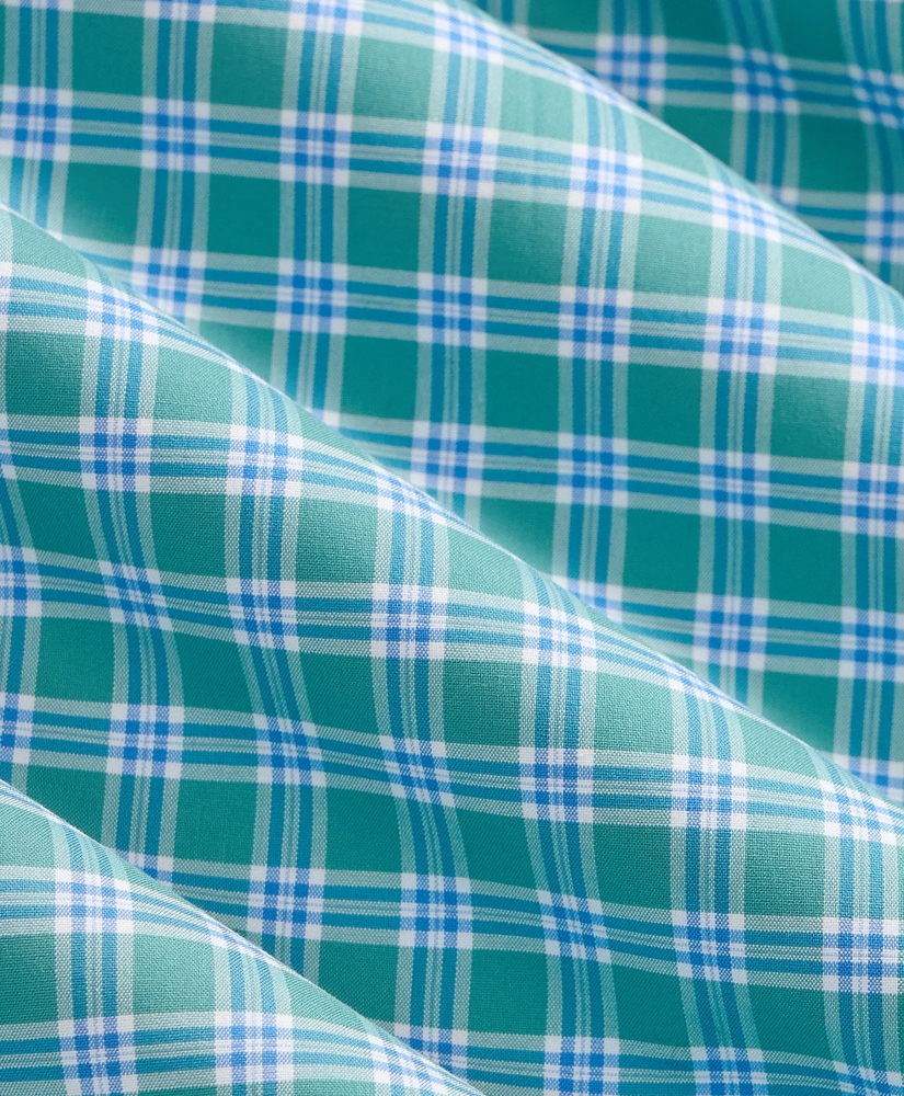 Stretch Non-Iron Poplin Polo Button-Down, Sport Shirt, image 3