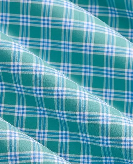 Stretch Non-Iron Poplin Polo Button-Down, Sport Shirt, image 3