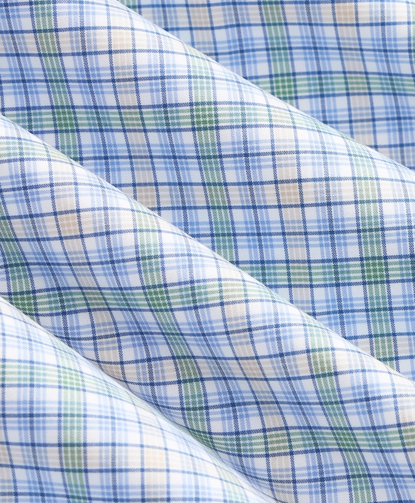 Stretch Non-Iron Poplin Polo Button-Down, Sport Shirt, image 3