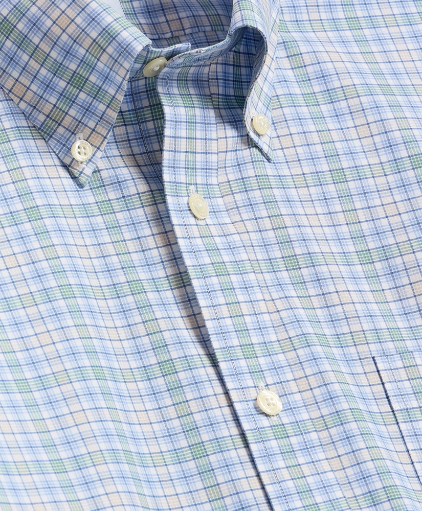 Stretch Non-Iron Poplin Polo Button-Down, Sport Shirt, image 5