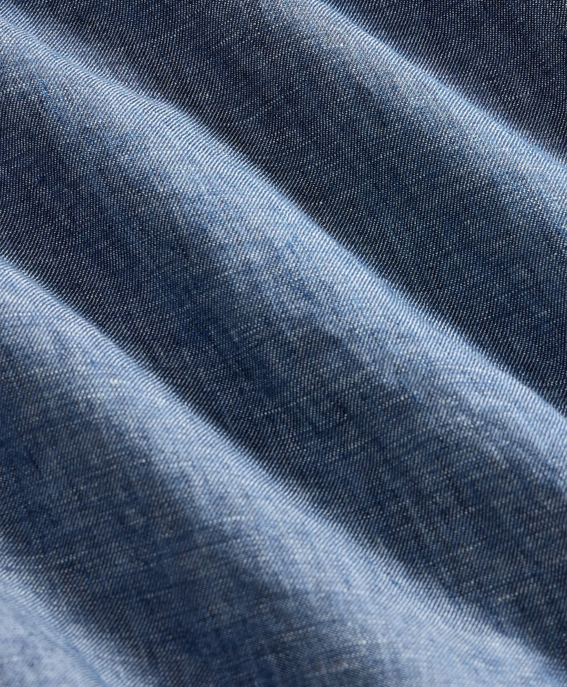 Linen Twill Shirt Jacket, image 3