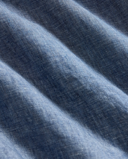 Linen Twill Shirt Jacket, image 3