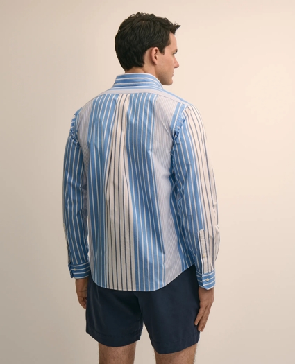 Friday Shirt, Poplin Fun Stripe, image 4