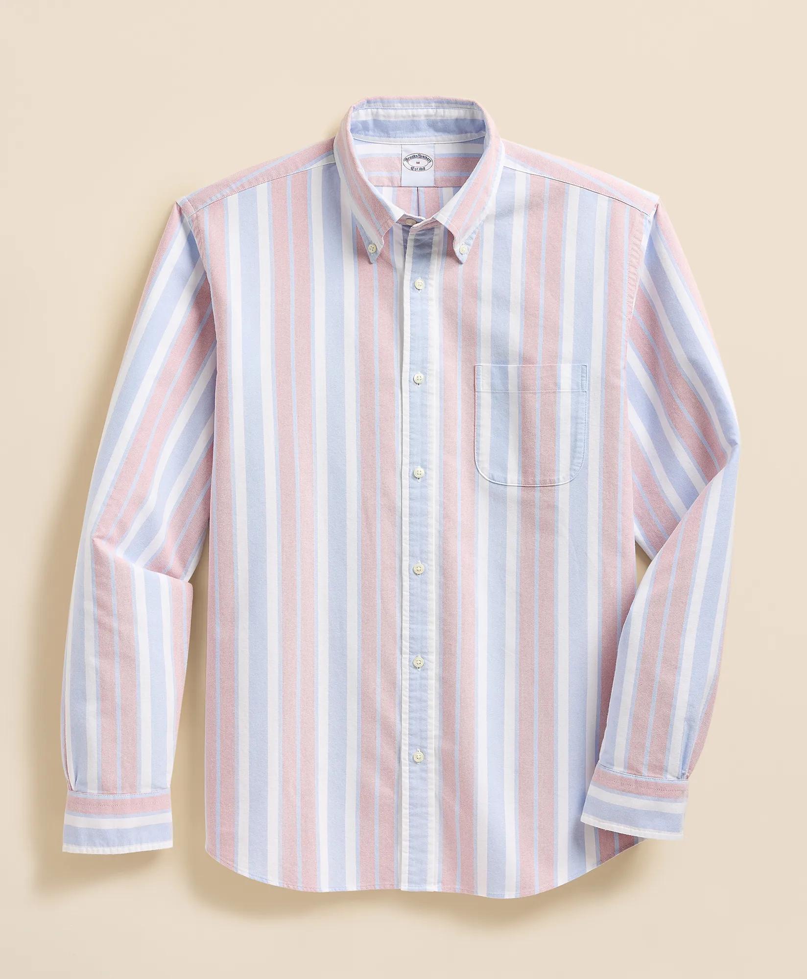 Friday Shirt, Oxford Bold Stripe, image 1