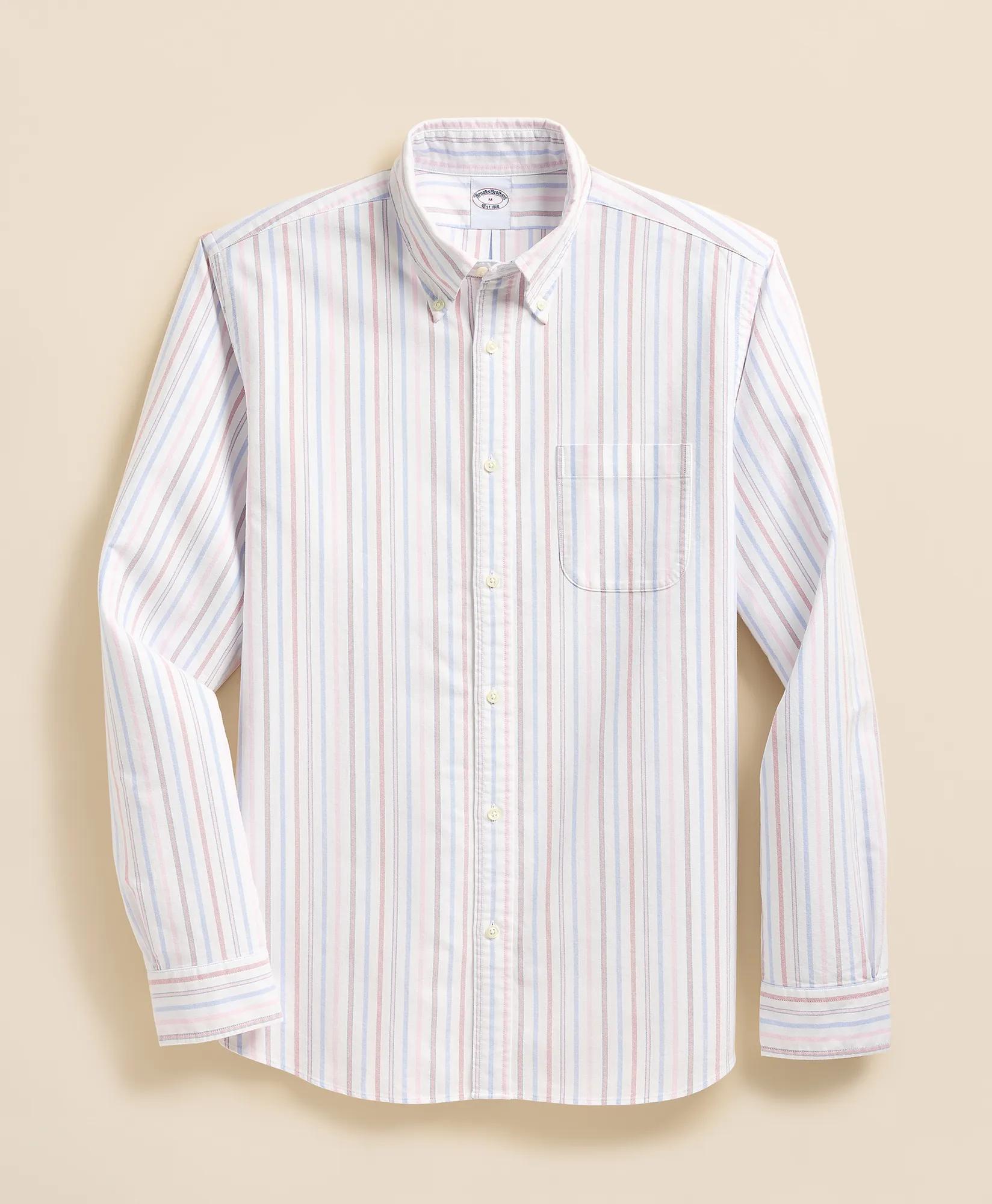 Friday Shirt, Oxford Multi Stripe, image 1
