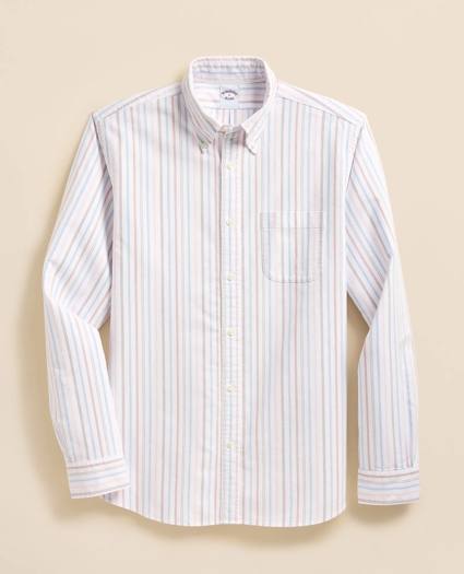 Friday Shirt, Oxford Multi Stripe, image 1
